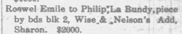 Clipping from The Lake Geneva Regional News